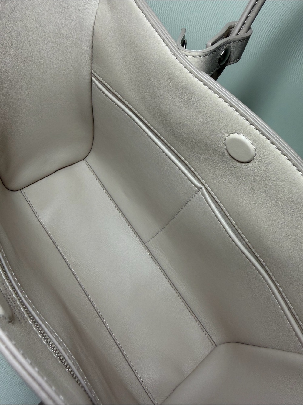 Balenciaga
Women's Hampton Carry All Bag Mini in Almond - Picture 13 of 16